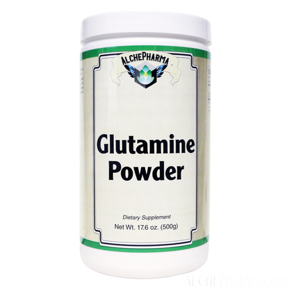 L-Glutamine 100% Pure Free Form Powder - No Other Ingredients-amino acid-AlchePharma
