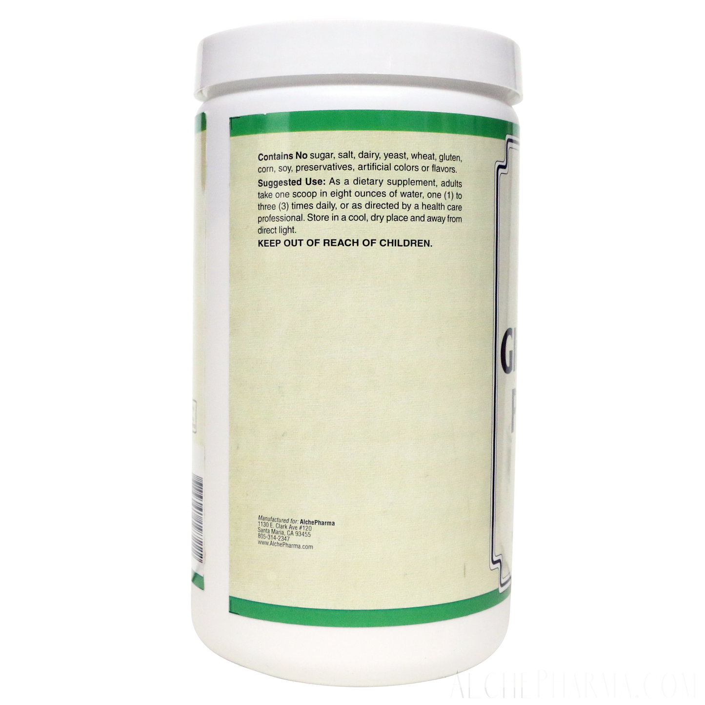 L-Glutamine 100% Pure Free Form Powder - No Other Ingredients-amino acid-AlchePharma