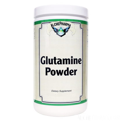 L-Glutamine 100% Pure Free Form Powder - No Other Ingredients-amino acid-AlchePharma