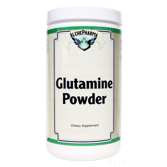 L-Glutamine 100% Pure Free Form Powder - No Other Ingredients-amino acid-AlchePharma