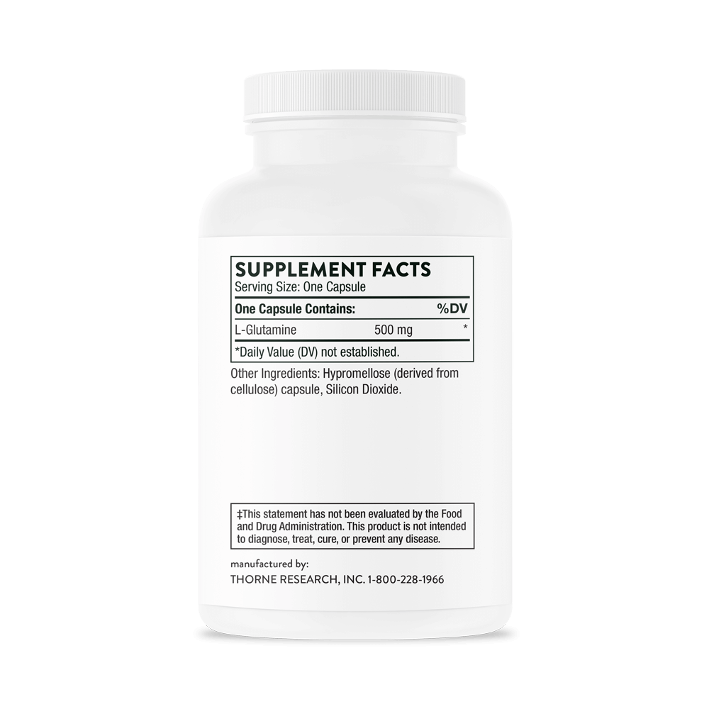 L-Glutamine 90 Capsules-Amino Acid-AlchePharma