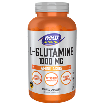 L-Glutamine, Double Strength 1000 mg Veg Capsules-Amino Acids-AlchePharma