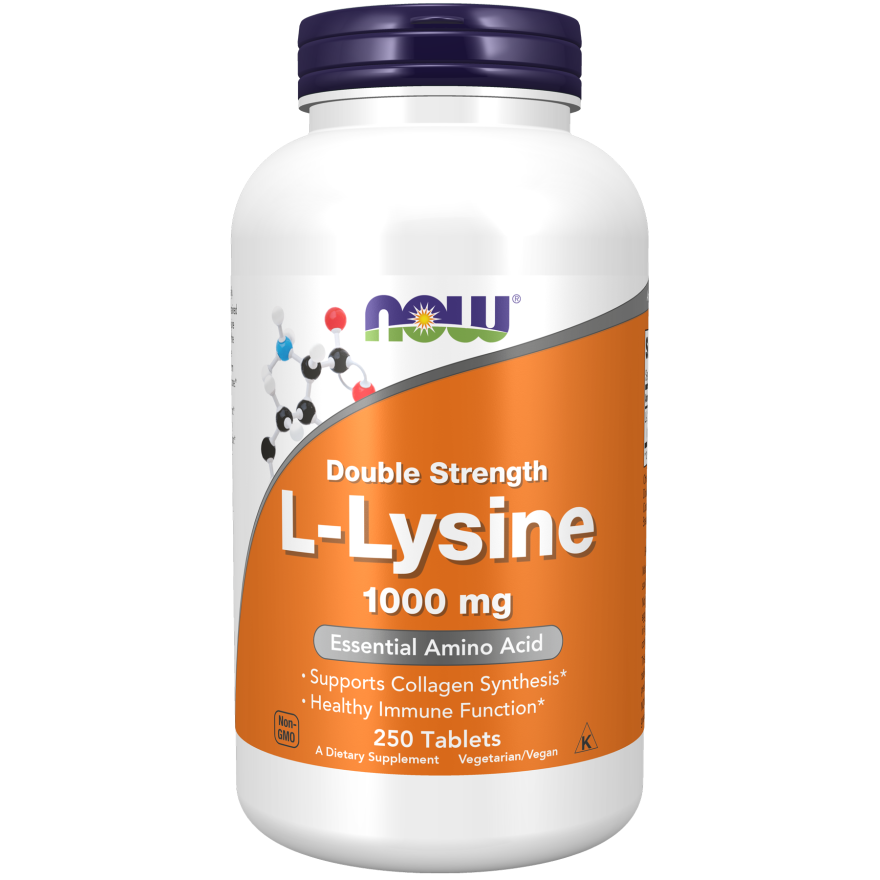 L-Lysine, Double Strength 1000 mg Tablets-Amino Acids-AlchePharma