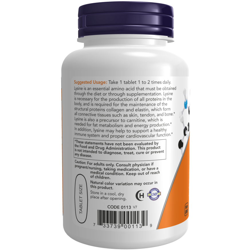 L-Lysine, Double Strength 1000 mg Tablets-Amino Acids-AlchePharma