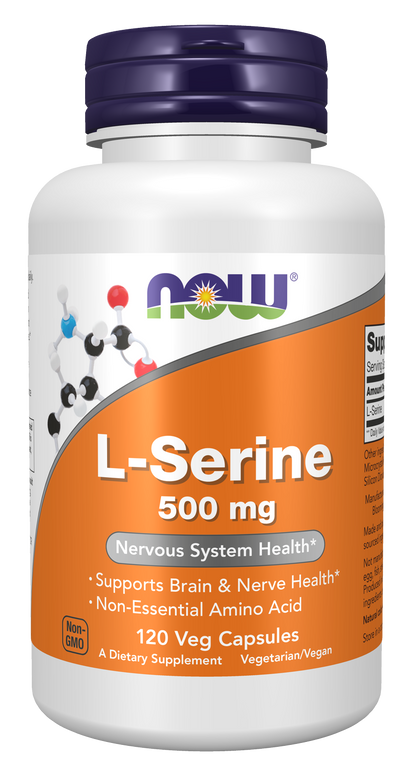 L-Serine 500 mg Veg Capsules