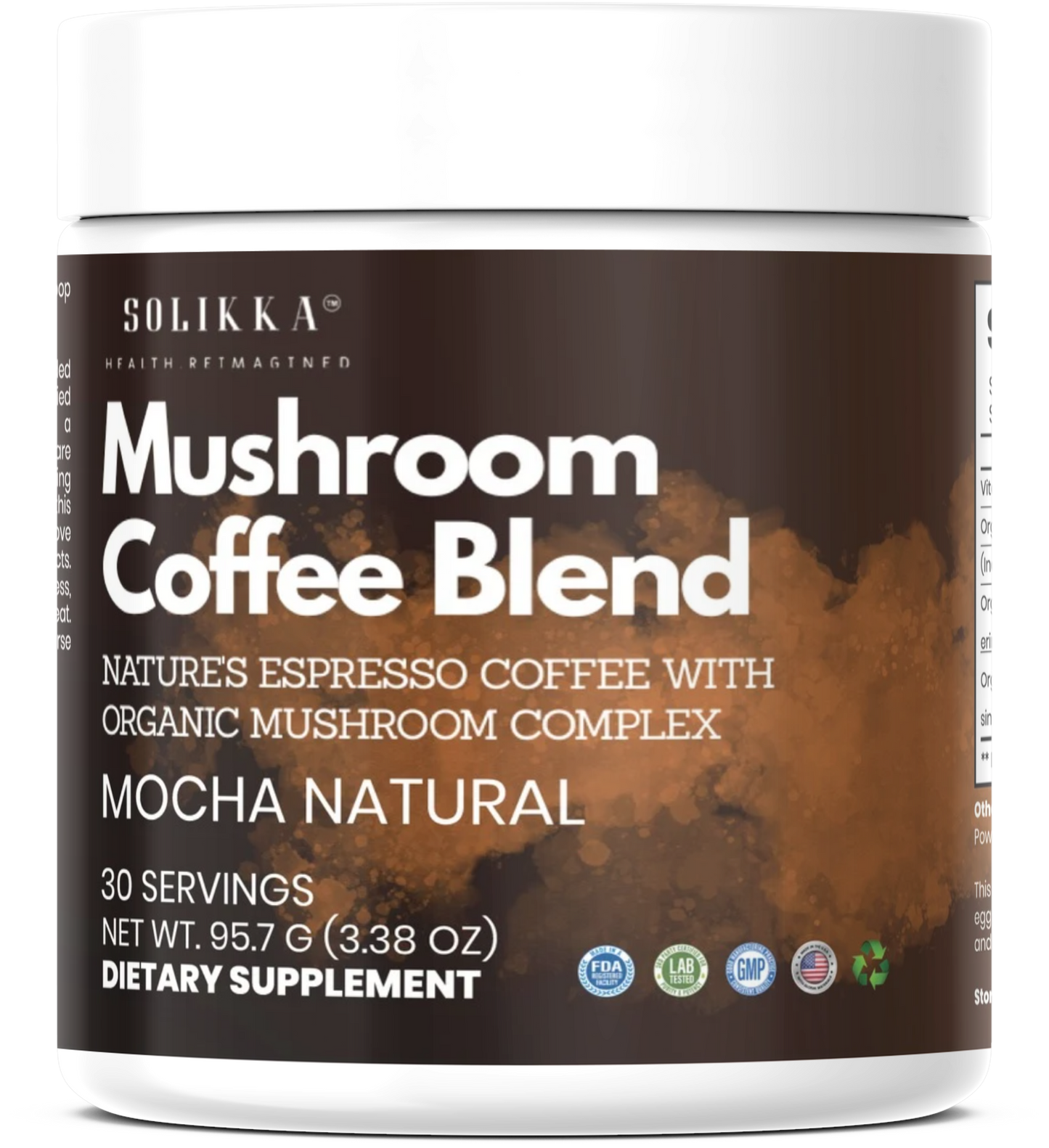 Nature's Espresso Coffee w/Organic Mushroom Complex