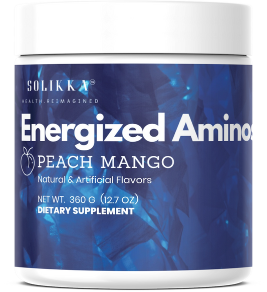 Energized Aminos Peach Mango 360g – 40 serv