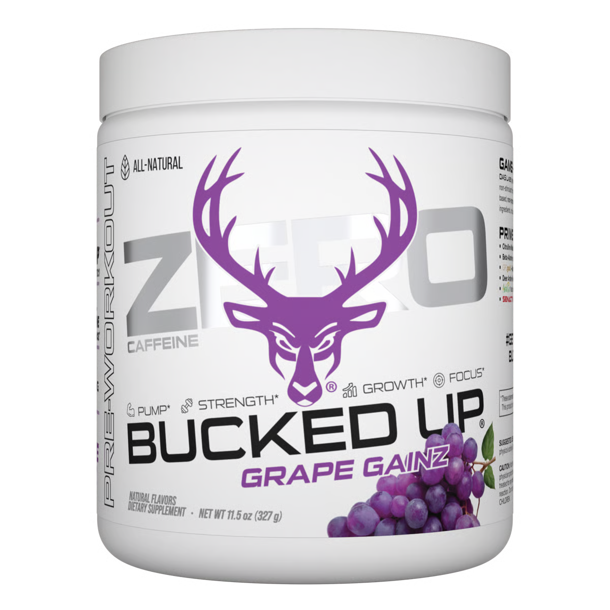 ZERO Non-Stim Pre-Workout Grape Gainz