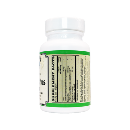 LUTEIN PLUS 20 MG ( crystalline free lutein ) w/ Zeaxanthin and Bilberry - Lutemax®-Vision-AlchePharma