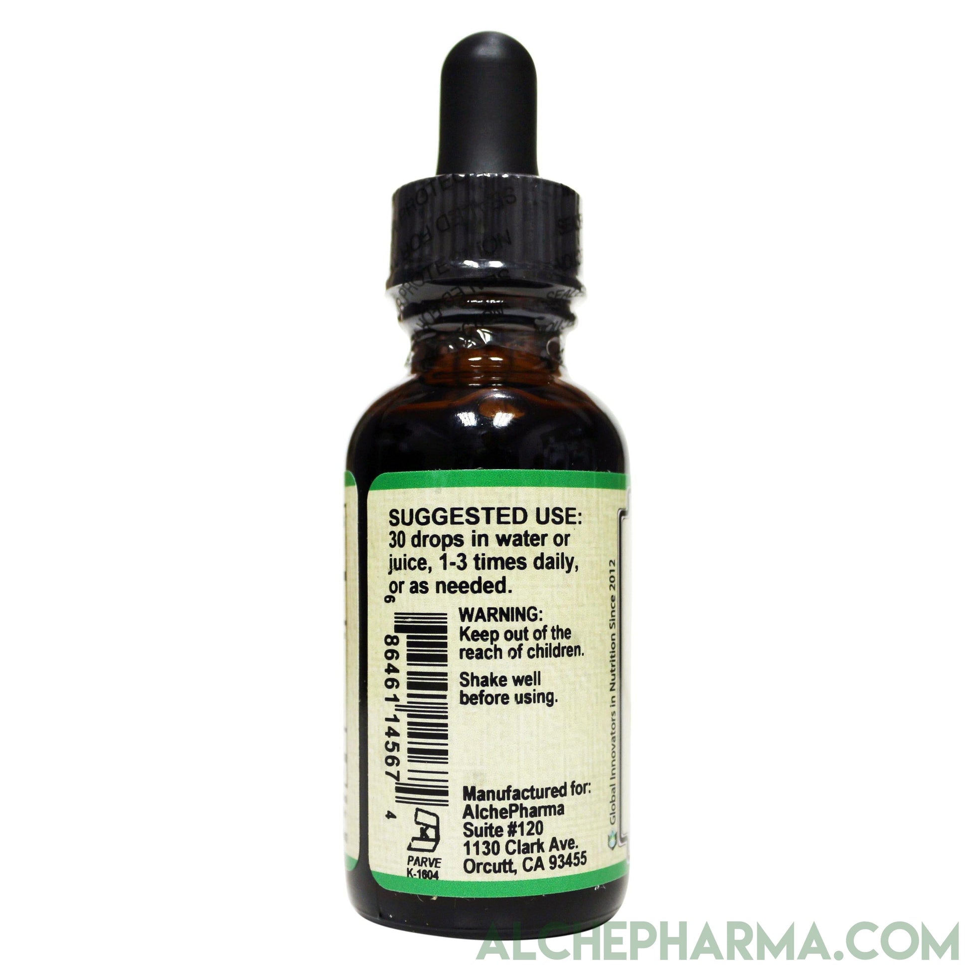 Lavender Flower Tincture ( PARVE ) 1 oz. [ 30 drops = 500 mg Herb Weight Equivalence ] 30 servings-Tinctures-AlchePharma