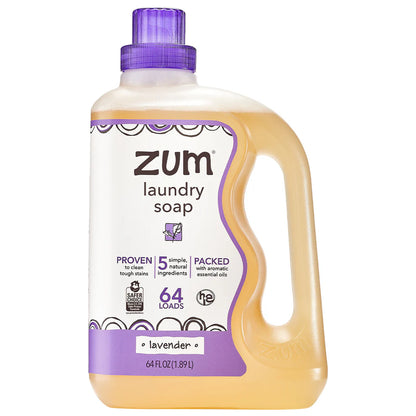 Lavender 64 oz. Zum Laundry Soap