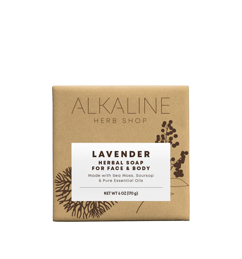 Sea Moss, Soursop, & Lavender Soap Bar - 6 Oz