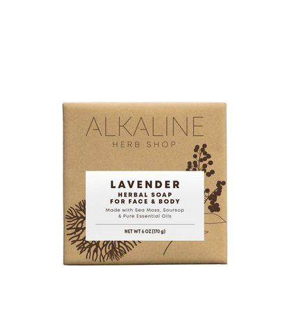 Sea Moss, Soursop, & Lavender Soap Bar - 6 Oz