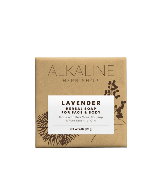 Sea Moss, Soursop, & Lavender Soap Bar - 6 Oz
