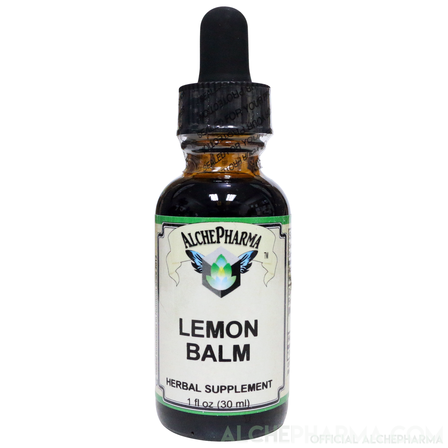 Lemon Balm Fresh Organic Tincture (Melissa officinalis) HSR 1:2 Parve k-1604-Herb Tincture-AlchePharma