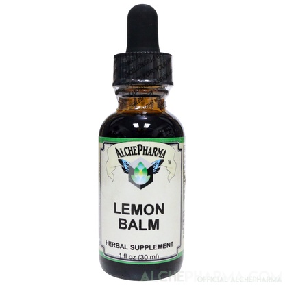 Lemon Balm Fresh Organic Tincture (Melissa officinalis) HSR 1:2 Parve k-1604-Herb Tincture-AlchePharma