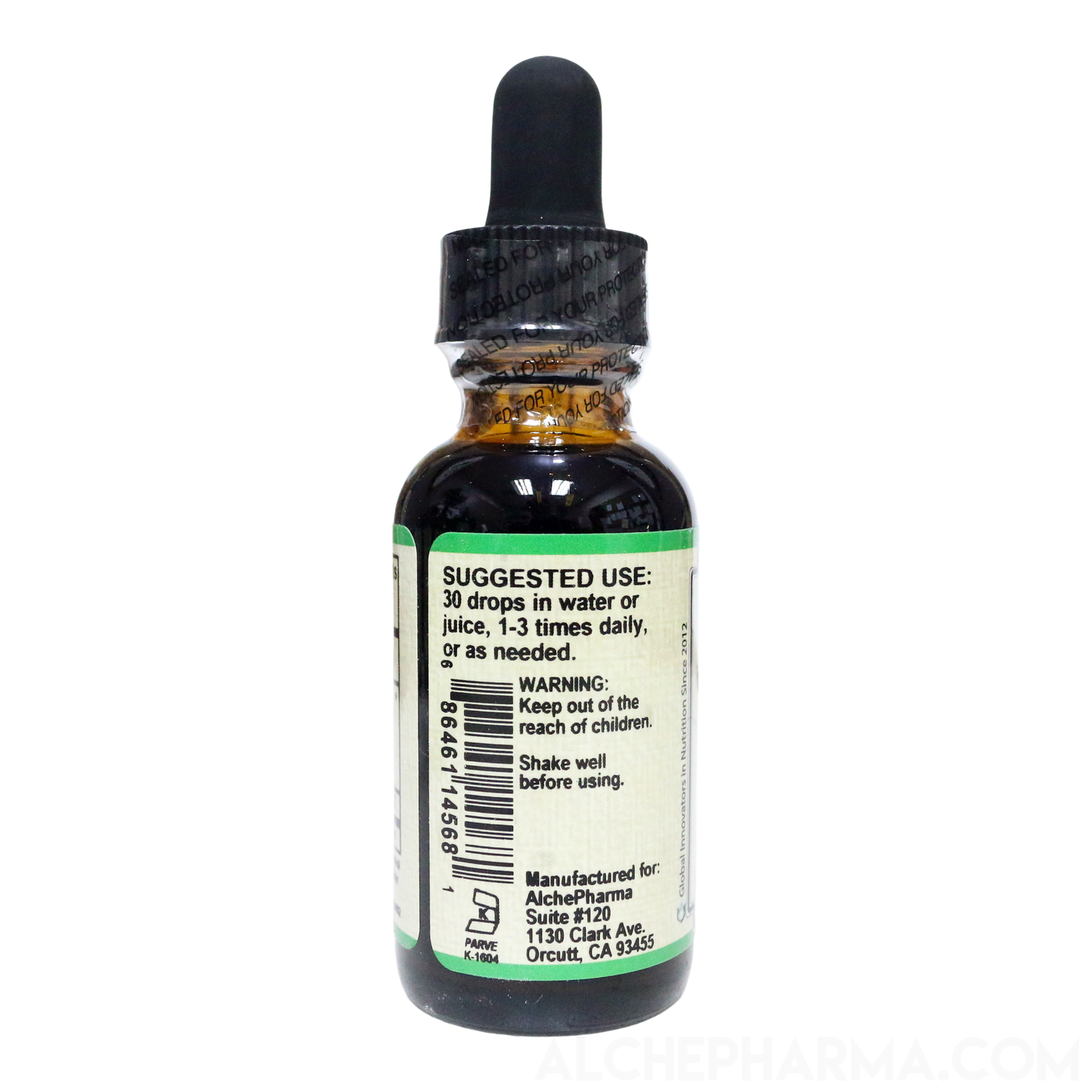 Lemon Balm Fresh Organic Tincture (Melissa officinalis) HSR 1:2 Parve k-1604-Herb Tincture-AlchePharma