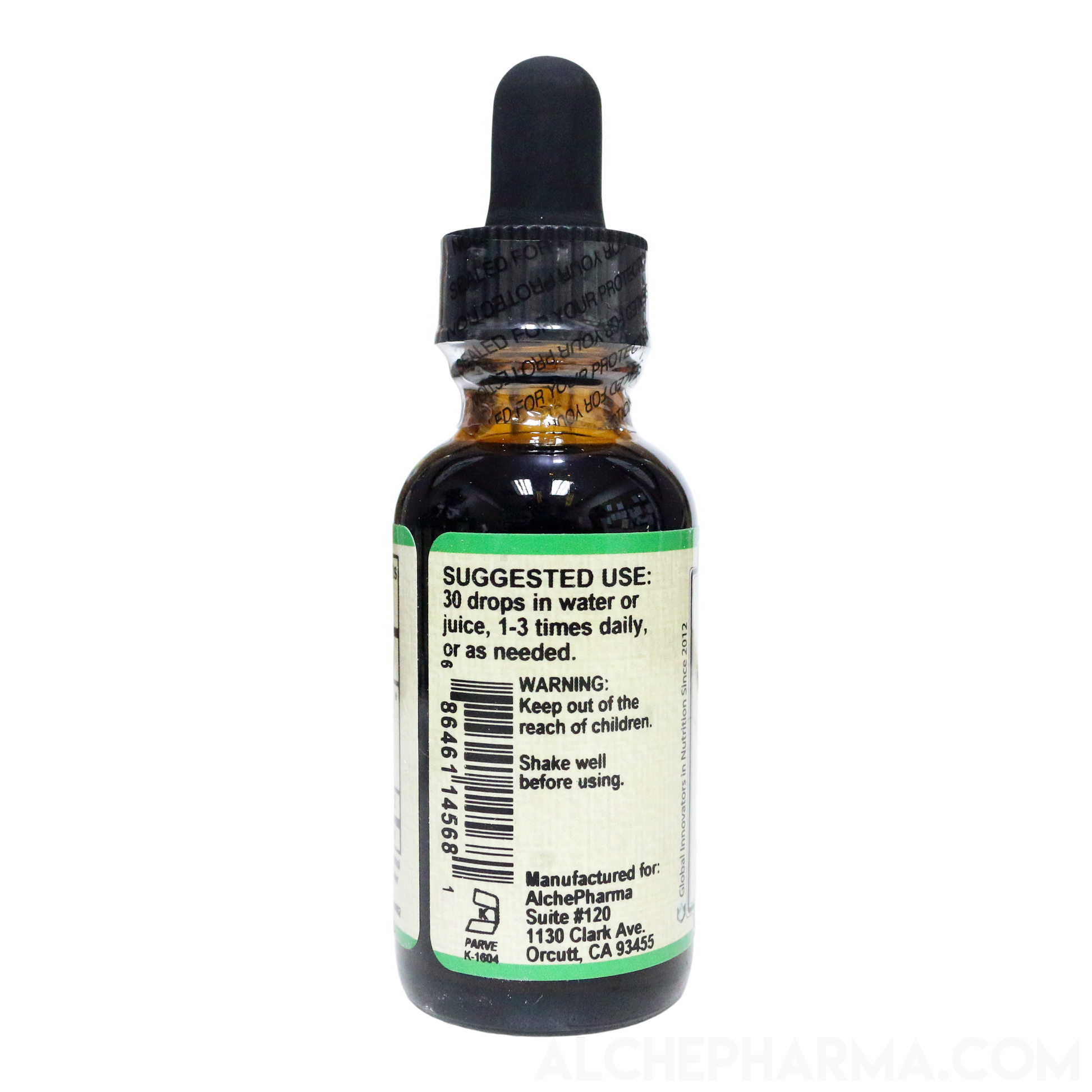 Lemon Balm Fresh Organic Tincture (Melissa officinalis) HSR 1:2 Parve k-1604-Herb Tincture-AlchePharma