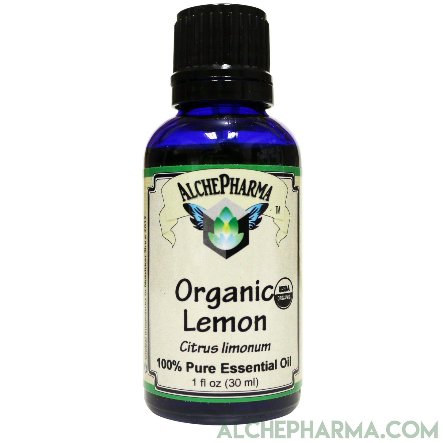 Lemon Essential Oil USDA Certified Organic 100% Pure (From Peel) Citrus Limonum-Essential Oil-AlchePharma