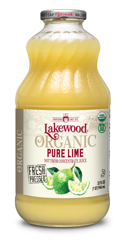 Pure Lime Juice - Organic - 32 Fl. Oz.