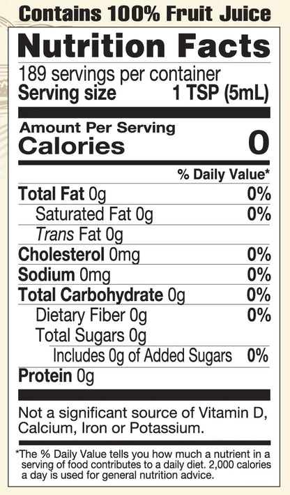 Pure Lime Juice - Organic - 32 Fl. Oz.