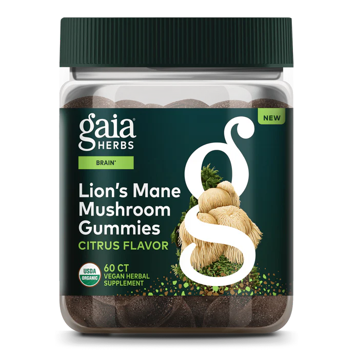 Lion's Mane Mushroom Gummies - Gaia Herbs