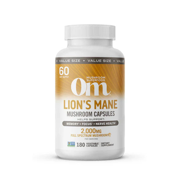 Lion’s Mane Mushroom Capsules-Mushroom-AlchePharma