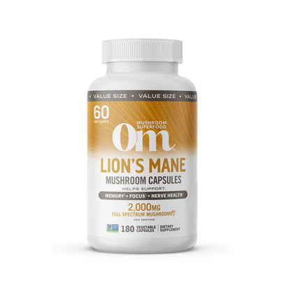 Lion’s Mane Mushroom Capsules-Mushroom-AlchePharma