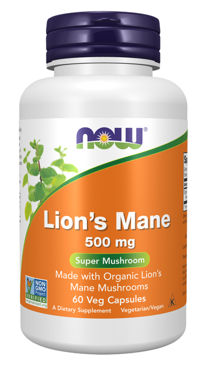 Lion's Mane 500 mg Veg Capsules