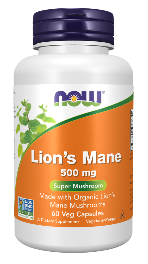 Lion's Mane 500 mg Veg Capsules