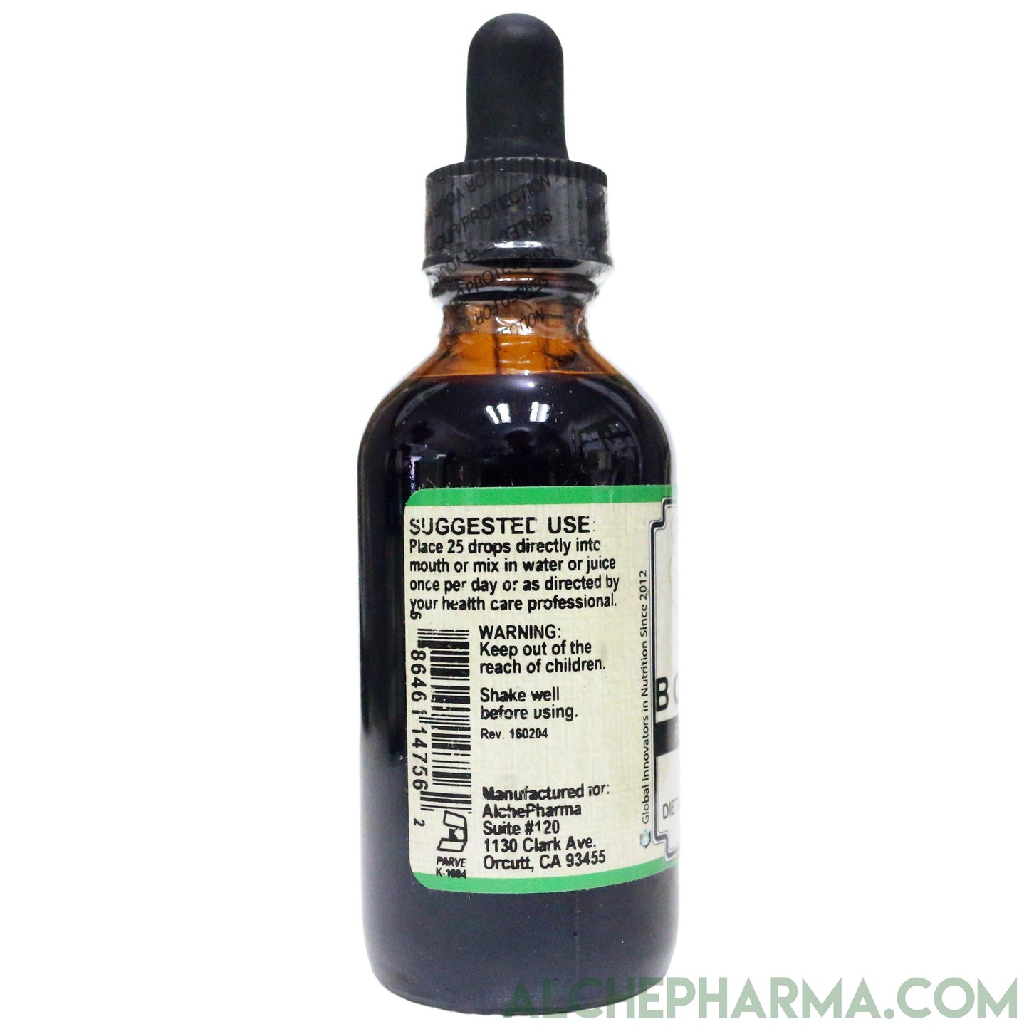 Liquid B-Complex ( Fast Absorbing Mix w/Water or Juice )- Raspberry Naturally Flavored-Vitamin-AlchePharma
