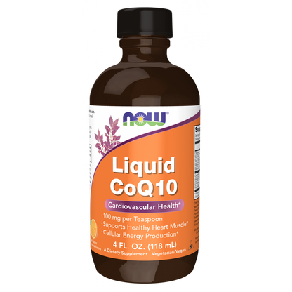 Liquid CoQ10 Orange Flavor 4 OZ-CoQ10-AlchePharma