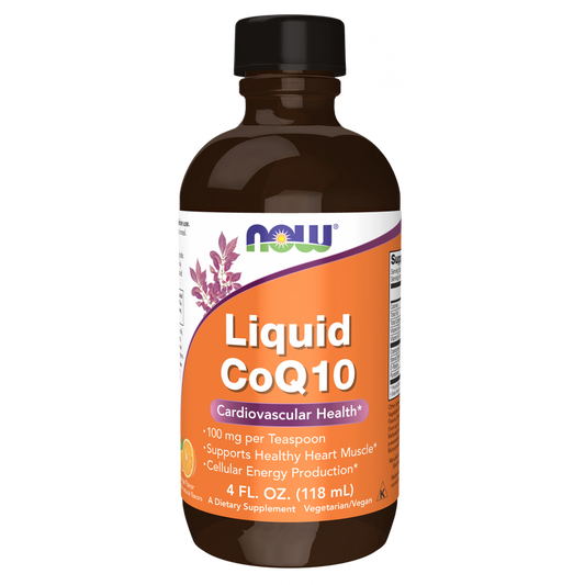 Liquid CoQ10 Orange Flavor 4 OZ-CoQ10-AlchePharma