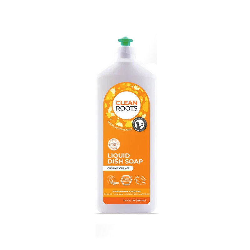 Liquid Dish Soap 24.6 Fl. Oz. (Organic Orange)-Dish Soap-AlchePharma