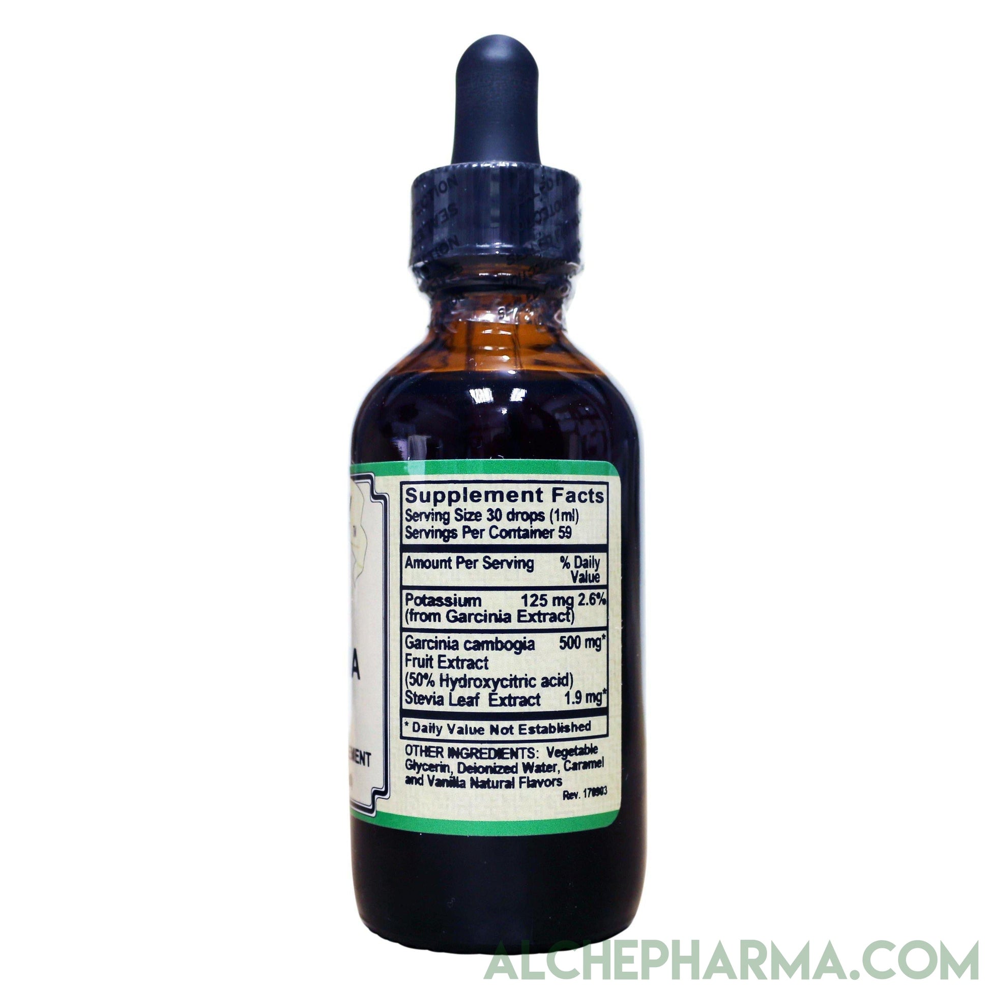 Liquid Garcinia Cambogia Fruit Extract standardized to 50% HCA-Herbs-AlchePharma