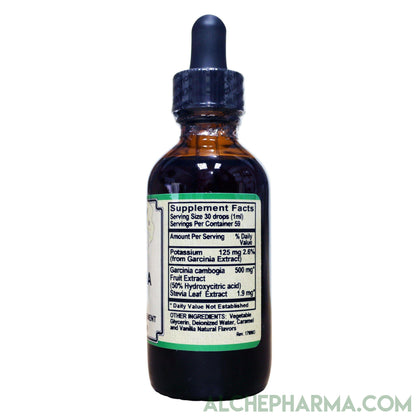 Liquid Garcinia Cambogia Fruit Extract standardized to 50% HCA-Herbs-AlchePharma