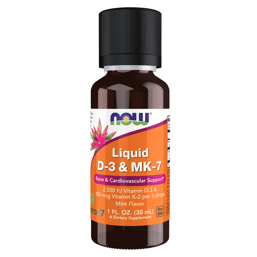 LIQUID VIT D-3 & MK-7 1 FL OZ-Vitamins-AlchePharma