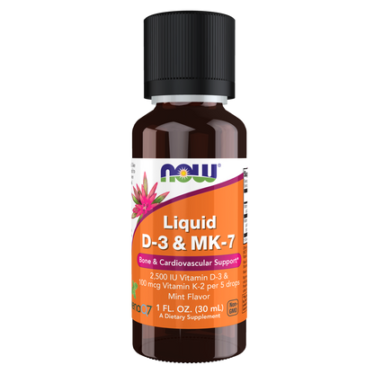 LIQUID VIT D-3 & MK-7 1 FL OZ-Vitamins-AlchePharma