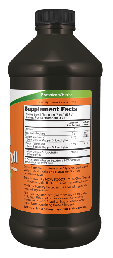 Liquid Chlorophyll - Unflavored - Now Foods