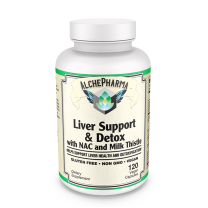 Liver Support and Detox - with NAC and Milk Thistle