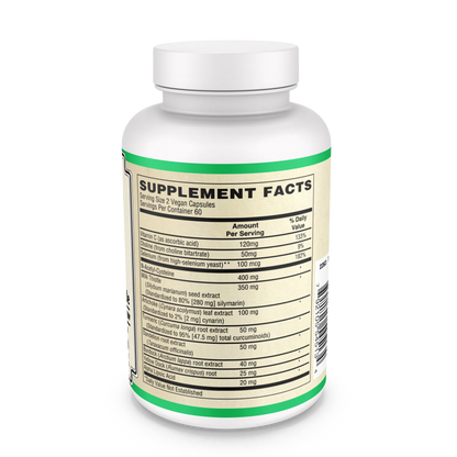 Liver Support and Detox - with NAC and Milk Thistle