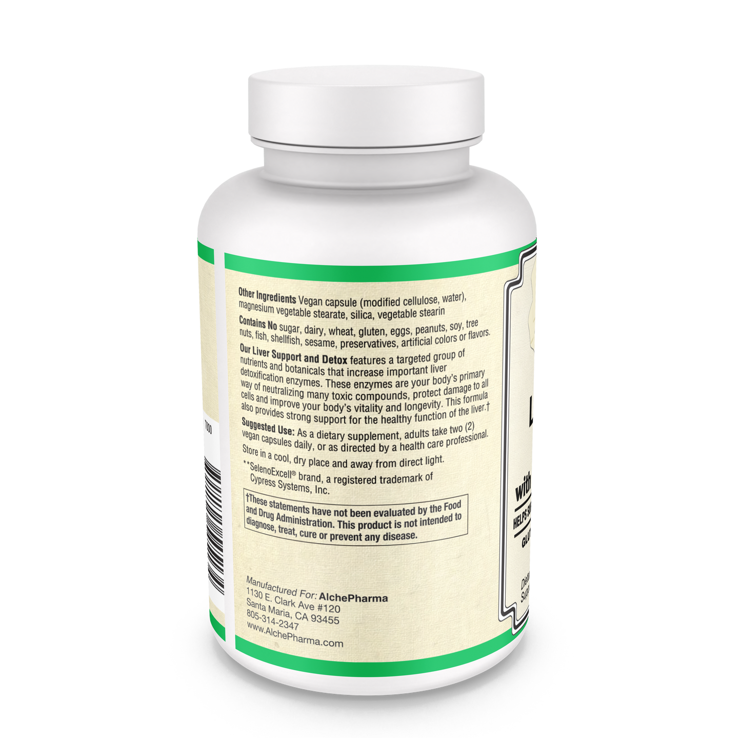 Liver Support and Detox - with NAC and Milk Thistle