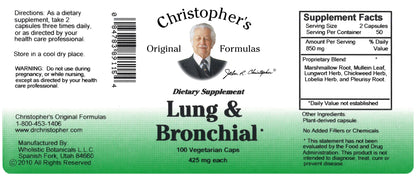 Lung & Bronchial Capsule