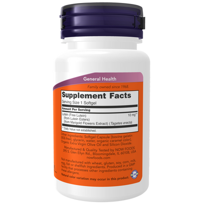 Lutein 10 mg Softgels-Antioxidants-AlchePharma