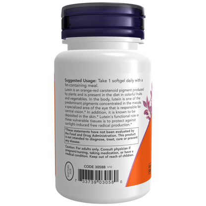 Lutein 10 mg Softgels-Antioxidants-AlchePharma