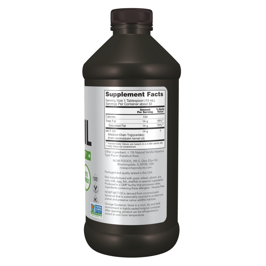 MCT Oil 16 fl oz (2 flavors)-Weight Management-AlchePharma
