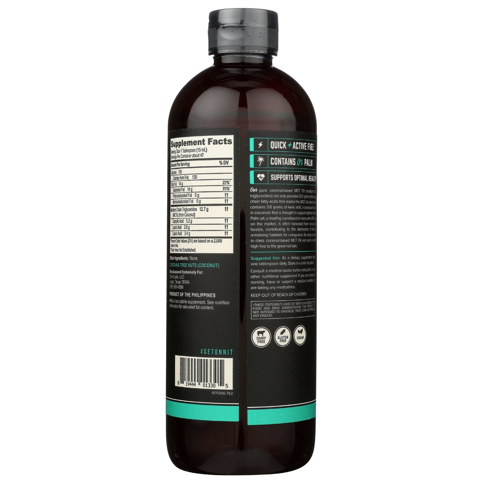 MCT Oil 24 Fl. Oz. (Unflavored) - Price Check-Weight Management-AlchePharma