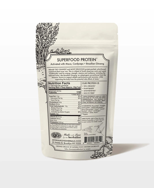 Chocolate Protein Superfood Powder 1.25LB