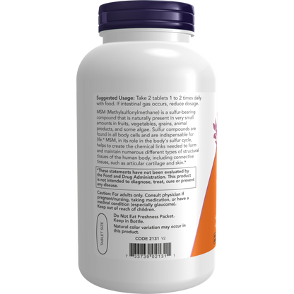 MSM 1500 mg Tablets-Joint Products-AlchePharma