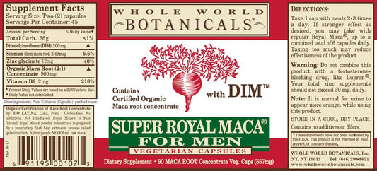 Super Royal Maca® for Men with DIM